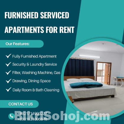 3Bed Room Serviced Apartment RENT in Bashundhara R/A.
